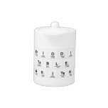 Periodic
 Table
 Writer  Teapots