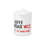 Jaffe Road  Teapots