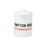 Old Brompton Road  Teapots