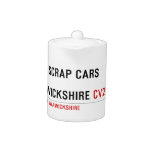 ABLE SCRAP CARS  WARWICKSHIRE  Teapots