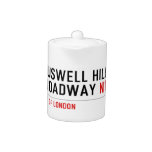 MUSWELL HILL BROADWAY  Teapots