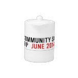 Dene community school art trip   Teapots