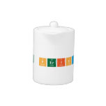 Tabla periodica  Teapots