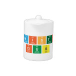 chemistry
 club  Teapots
