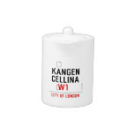    KANGEN CELLINA     Teapots