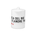 Maricela del Rio Rue de Flandre 94  Teapots