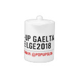 Pop-Up Gaeltacht #Gaeilge2018  Teapots