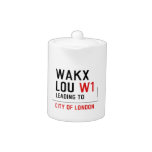 WAKX LOU  Teapots