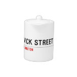 Warwick Street  Teapots
