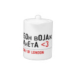 Бон војаж анета  Teapots