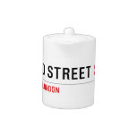 Food street  Teapots