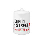 Headheld High Street  Teapots
