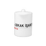 LONDRA SOKAK İŞARETİ  Teapots
