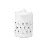 Periodic
 Table
 Writer  Teapots