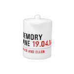 MEMORY LANE  Teapots