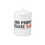 Toseland Properties New Square  Teapots