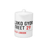 Ildiko Gyori Street  Teapots