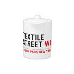 Textile Street  Teapots