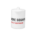 Lorrimore Square  Teapots