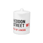HEDDON STREET  Teapots