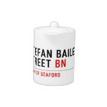Stefan Bailey Street  Teapots