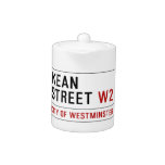 KEAN street  Teapots