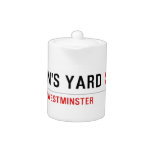 DEAN'S YARD  Teapots
