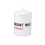 Dellermount way  Teapots