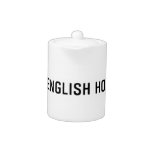The English HOUSE  Teapots