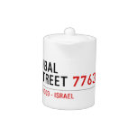 Inbal Street  Teapots