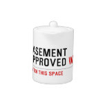 BASEMENT  APPROVED  Teapots