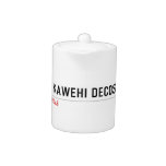 alexie kawehi decosta  Teapots