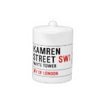 Kamren  Street  Teapots