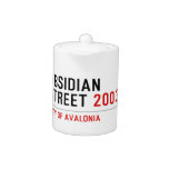 Obsidian Street  Teapots