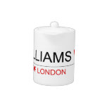 WILLIAMS  Teapots