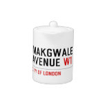 Makgwale Avenue  Teapots