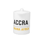 ACCRA  Teapots
