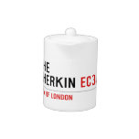 THE  GHERKIN  Teapots