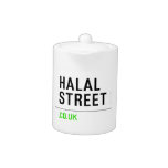 Halal Street  Teapots