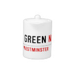 THE GREEN  Teapots