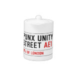 PuNX UNiTY Street  Teapots