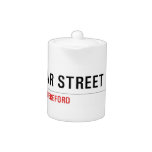 EDGAR STREET  Teapots