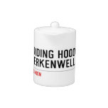 Red Riding Hood  in Clerkenwell  Teapots