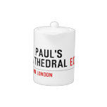 ST PAUL'S CATHEDRAL  Teapots