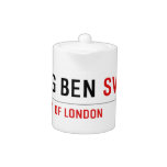 bIG BEN  Teapots