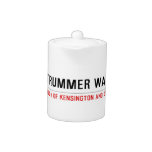 Joe Strummer Way  Teapots