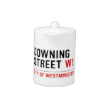 downing street  Teapots