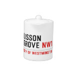 Lisson grove  Teapots