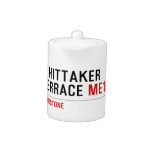 whittaker  terrace  Teapots
