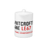 whitcrofts lane  Teapots